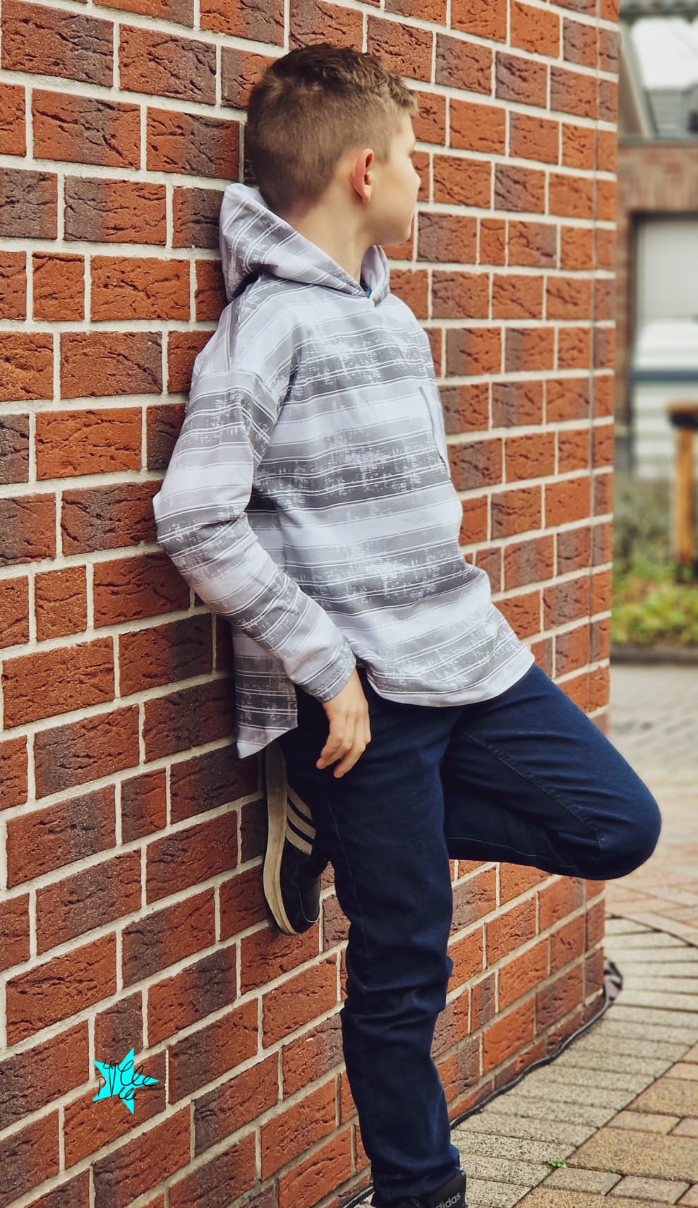 Grau Streifen Kombi Dauervorbestellung